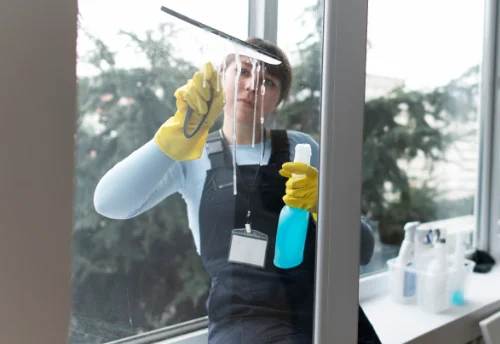 Nettoyage de vitres intérieures et extérieures à Courcelles-le-Roi